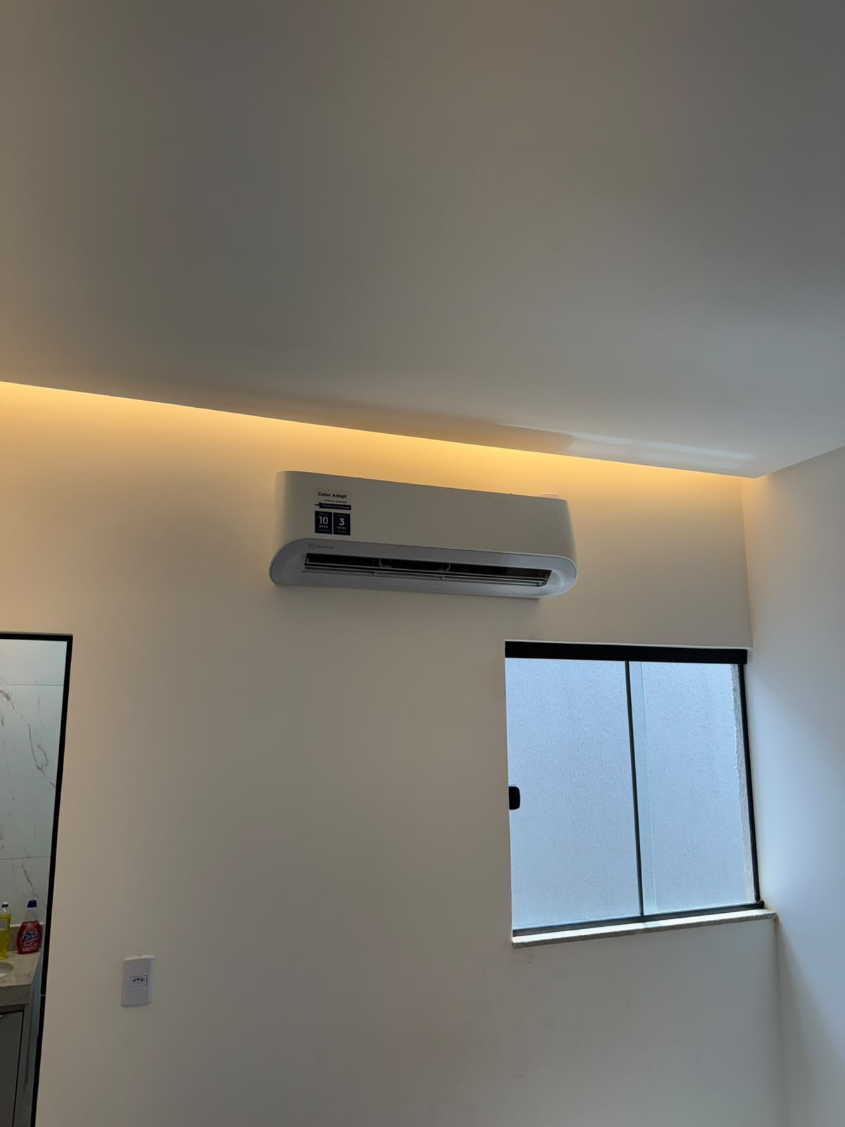 Split residencial instalado